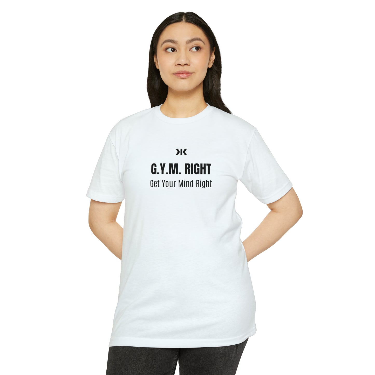 "G.Y.M. RIGHT" Jersey Tee