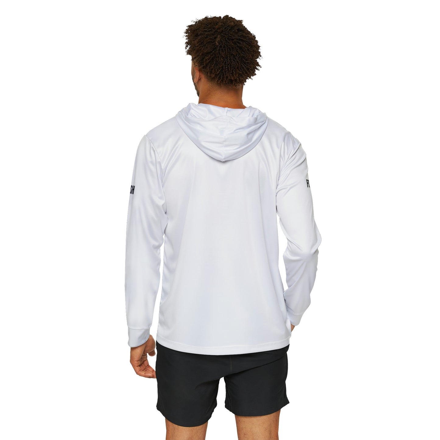 "The BOSS" Focus and Finish Sports Warmup Hoodie - MensWhite