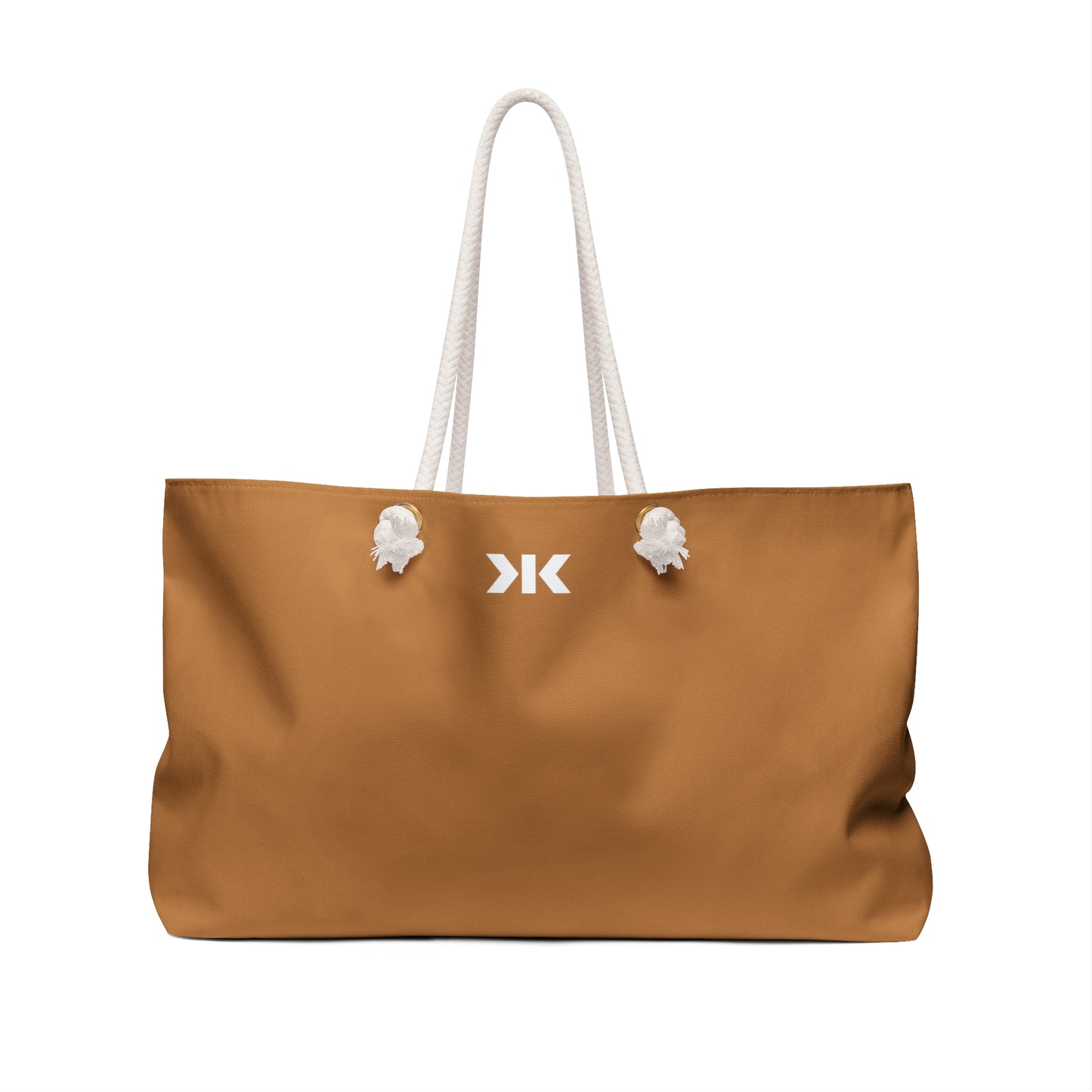 "SHE-LLIONAIRE" Weekender Tote Bag - Light Brown