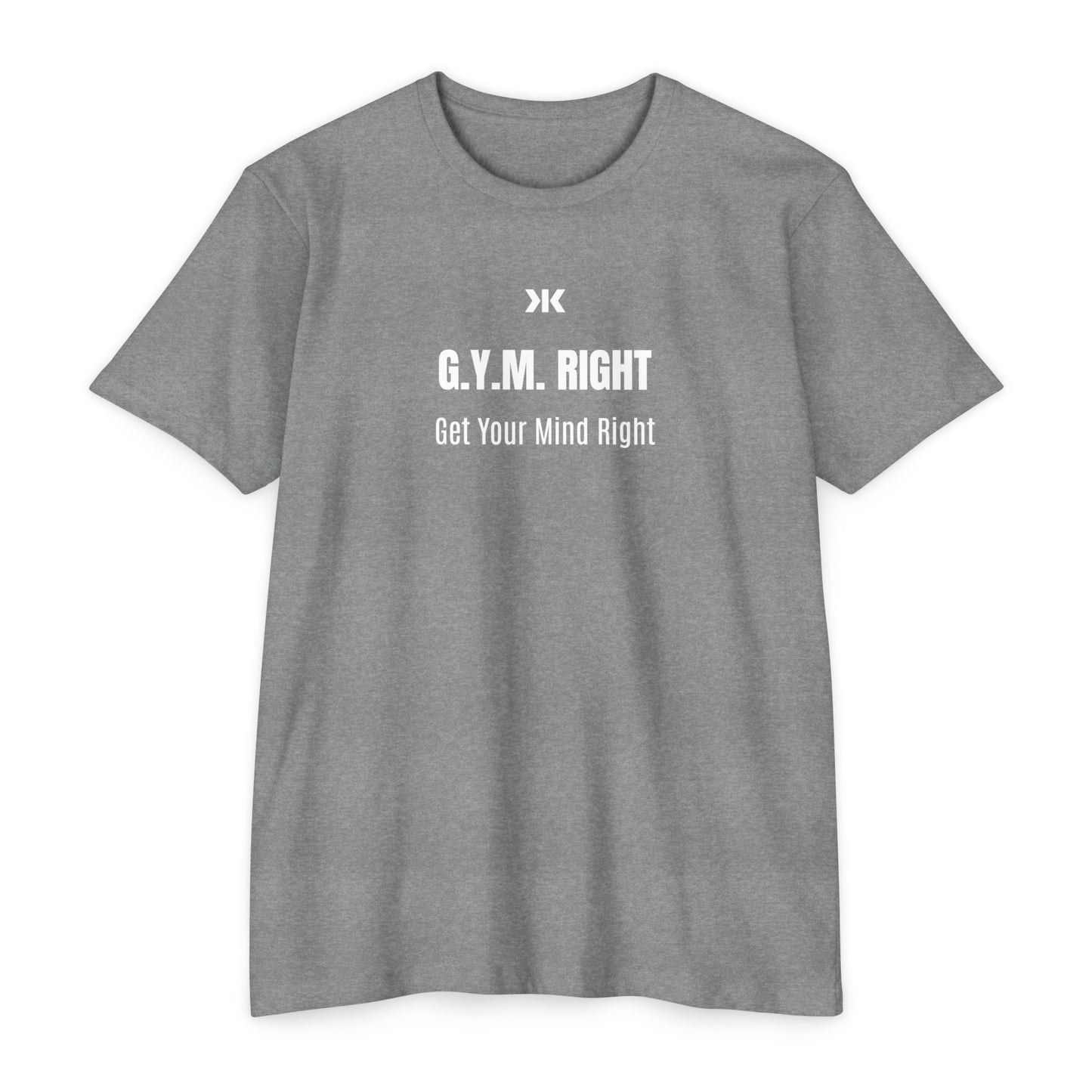 "G.Y.M. RIGHT" Jersey Tee