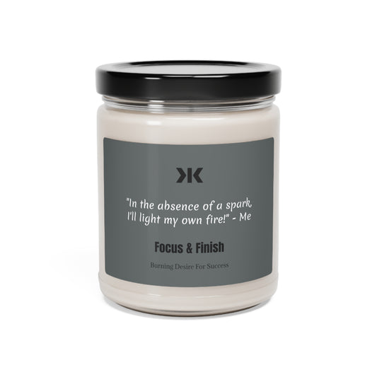 "Light Your Fire" Scented Soy Candle, 9oz