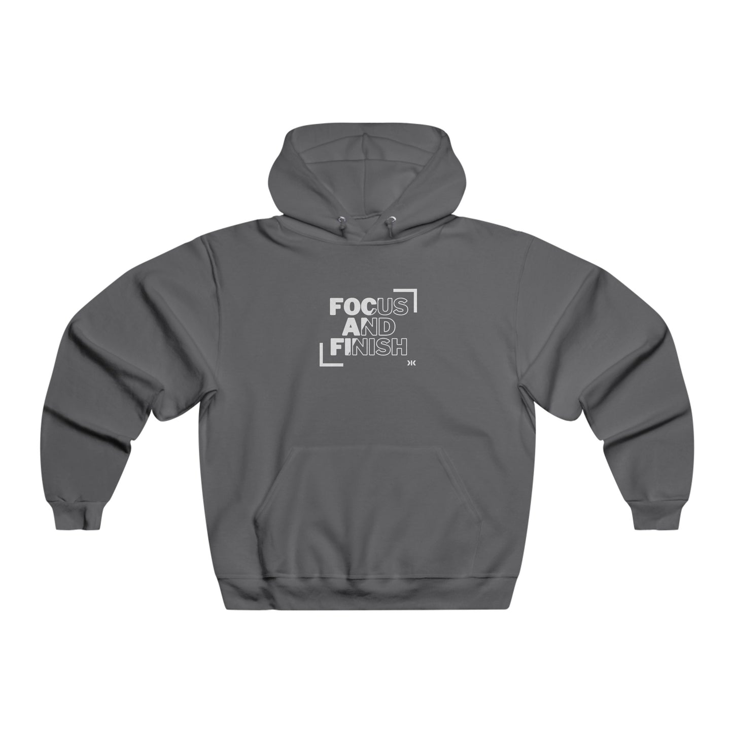 "FOCUS AND FINISH" Split Hoodie