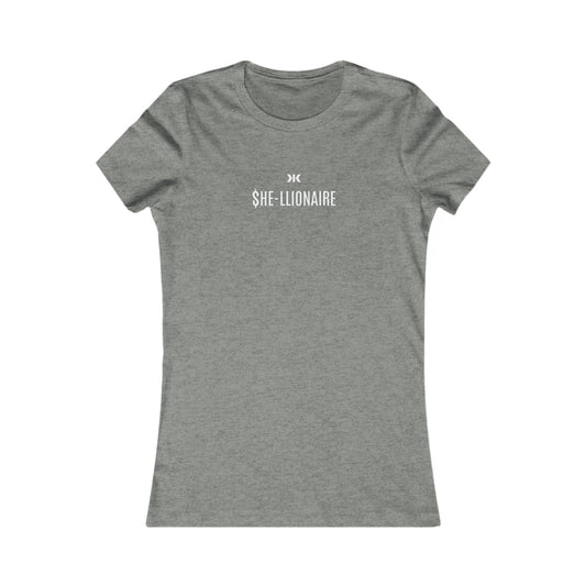 "SHE-LLIONAIRE" Women's Comfort Tee