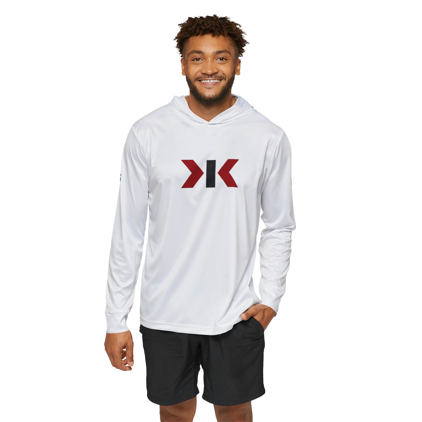 "The BOSS" Focus and Finish Sports Warmup Hoodie - MensWhite