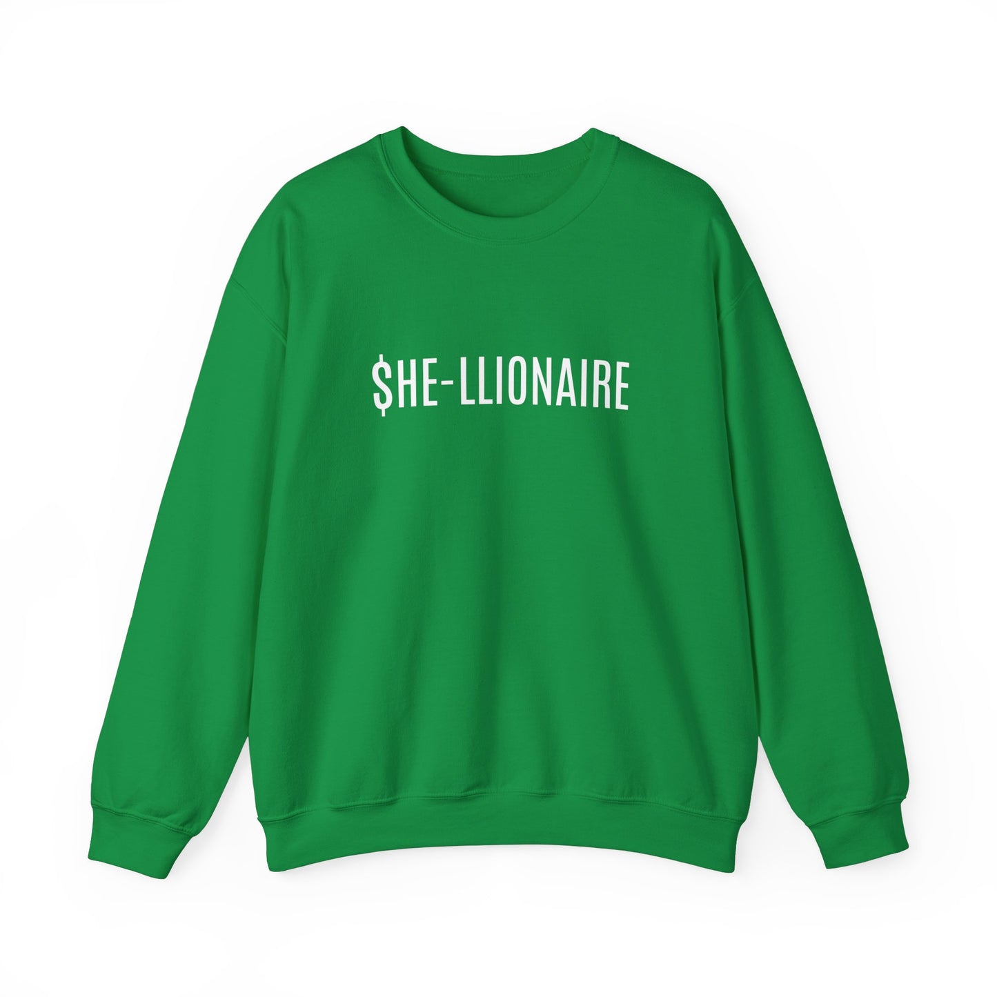 "SHE-LLIONAIRE" Sweatshirt Heavy Blend™ Crewneck